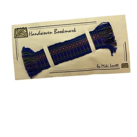 Handwoven Bookmark by Miki Lovett - Picture 1 of 7